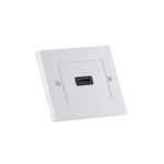 HDMI Wanddose 1x HDMI Buchse reinweiß