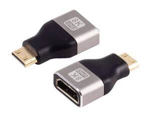 shiverpeaks HDMI-C Adapter auf HDMI-A Buchse 8K Metall