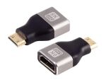 shiverpeaks HDMI-C Adapter auf HDMI-A Buchse 8K Metall