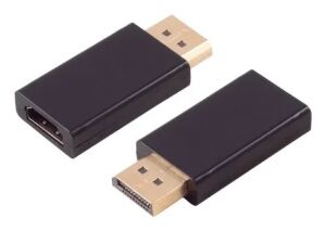 DisplayPort 1.4 Adapter HDMI-A BU auf DisplayPort ST 4K 60 ABS