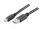 USB Kabel 3.0 Typ 3.1 C-Stecker > Typ 3.0 A-Stecker Rev. 3.0 schwarz 1,8m