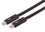 Verbindungskabel USB-C Stecker auf Typ-C Stecker TB5, UltraFlex 240W Pro 1,0m
