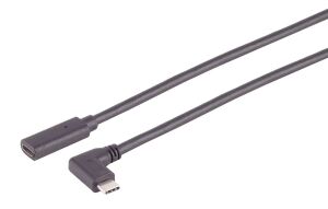 Verlängerungskabel USB-C 3.2 Gen. 2x2 90° 1,5m
