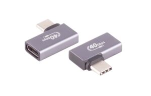 USB-C Adapter Pro 4.0 90° Winkel links/rechts