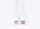 shiverpeaks USB Lade Kabel USB-C Stecker > 8-Pin Stecker PD weiß 0,5m