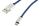 USB Ladekabel USB-A-Stecker > USB Micro B Stecker Nylon blau 0,9m