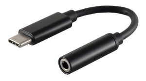 Audio Adapter USB C digital schwarz