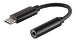 Audio Adapter USB C digital schwarz