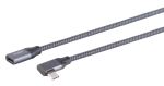 Verlängerungskabel USB-C 3.2 90° Pro 0,5m