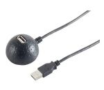 USB 2.0 A Verlängerungskabel schwarz 1,5m