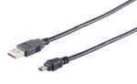 USB-Mini Kabel USB-A-Stecker > USB-B-Mini 5-Pin...