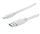 USB Kabel 3.0 USB A Stecker > USB 3.1 Typ C Stecker weiß 3,0m