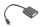 Adapter USB Typ C-Stecker 3.1 > DVI 24+5 Buchse schwarz