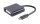 Adapter USB Typ C-Stecker 3.1 > DVI 24+5 Buchse schwarz