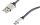 USB Ladekabel USB-A-Stecker > USB Typ C Stecker Jeans blau 2,0m