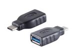 Adapter USB 3.1 Typ C Stecker > USB 3.0 A Buchse schwarz