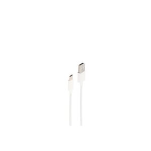 shiverpeaks USB Lade-Sync Kabel USB A Stecker > USB-C Stecker 2.0 ABS weiß 1,0m