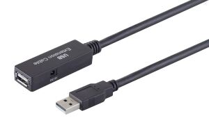 USB 2.0 Verlängerung AKTIV A Stecker > A Buchse USB 2.0 5,0m