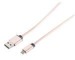 USB Lade-Sync Kabel USB A Stecker > USB micro Stecker...