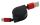 USB Ladekabel USB A-ST auf USB Micro B-ST ausziehb. rot 0,8m