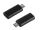 Adapter USB 2.0 Micro B Stecker > USB 3.1 Typ C Buchse schwarz