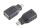 Adapter USB 3.1 Typ C Stecker > USB 2.0 A Buchse schwarz