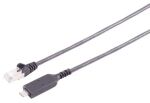USB-C LAN Adapterkabel 1G USB-C > RJ45 PVC schwarz 10,0m