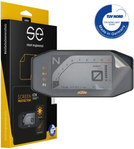 se 3D Cockpit Schutzfolie klar & entspiegelt (VPE 2) KTM Duke 790 (2018-2022)