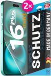 se 3D Schutzfolie Apple iPhone 16 Plus entspiegelt (VPE 2)