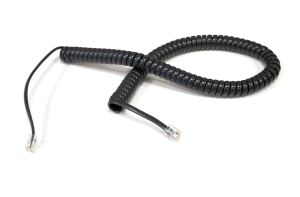 snom Hörerkabel für D3xx schwarz/blau