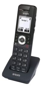 Snom M10 Office Handset DECT-Telefon Anrufer-Identifikation Schwarz