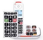 Swissvoice Xtra 2355 Schnurloses DECT-Telefon mit AB und Bildwahltasten weiß