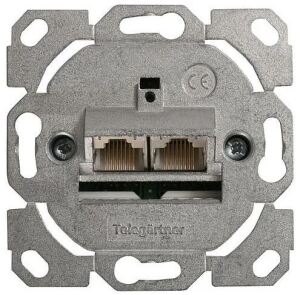 Telegärtner Anschlussdose ISO/IEC Cat.6A AMJ45 8/8 K Up/0