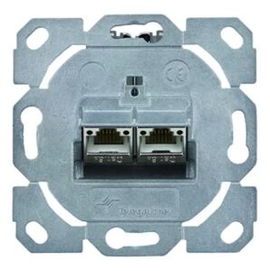 Telegärtner Modulaufnahme AMJ-S 2-fach UP/0 (VPE5) flex designfähig