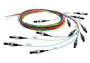 Telegärtner Faserpigtail-Set 12x E9/125µ OS2 2m LC