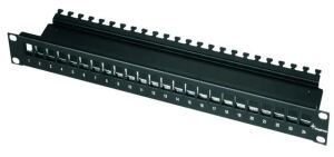 Telegärtner 19" Modulträger 1HE schwarz