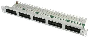 Telegärtner Patchfeld 48,26cm (19") ISDN/Tel 1HE MPPI50-H