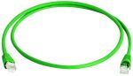 Telegärtner Patchkabel S/FTP Cat.6A grün 0,25m
