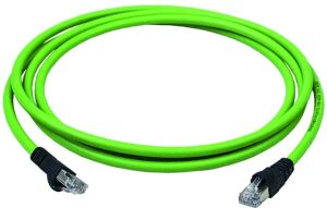 Telegärtner PUR-Patchkabel Cat.6A STX RJ45-RJ45 CC grün 2,0m