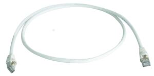 Telegärtner Patchkabel S/FTP Cat.6A MP8 FS500 LSZH weiß 0,5m