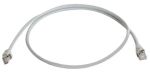 Telegärtner Patchkabel S/FTP Cat.6A grau 15,0m