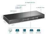 TP-LINK Omada TL-SG3428X JetStream V1.6 Managed Switch