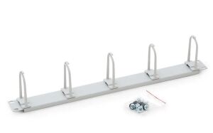 Triton 19" Kabelführungsleiste 1 HE 6x große Bügel 40x80