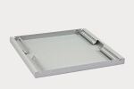 Triton Fachboden gelocht (19") 1HE 650mm grau