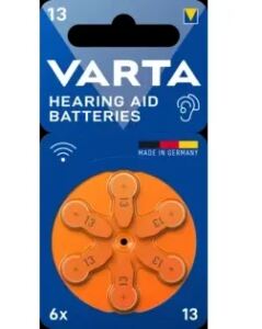 VARTA Hörgerätebatterien 13 (VPE 6)