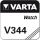 VARTA Uhrenbatterie V344