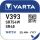 VARTA Uhrenbatterie V393