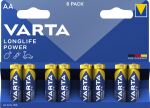 VARTA LONGLIFE Power AA   VE8