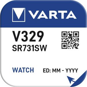 VARTA Uhrenbatterie V329