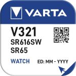 VARTA Uhrenbatterie V321